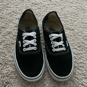 Vans Authentic Black Shoes